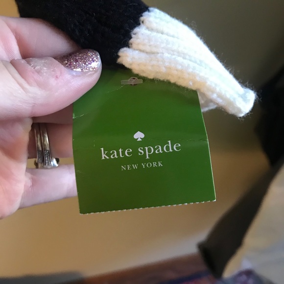 NWT Kate Spade Colorblock Bow Muffler Scarf - Picture 7 of 13